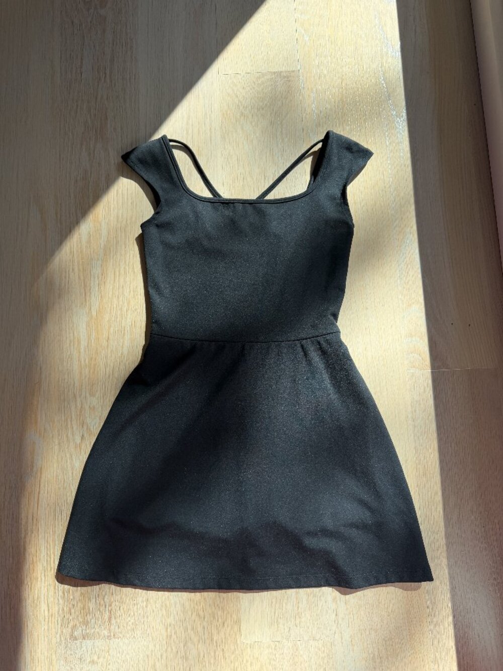 Wild Fable ButterBliss Active Dress Black — Size XXS, Built-In Shorts